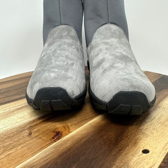 Merrell Jungle Mid Zip Polar Boots Men’s 9 Castlerock Grey Waterproof Ice NWT - Picture 7 of 9